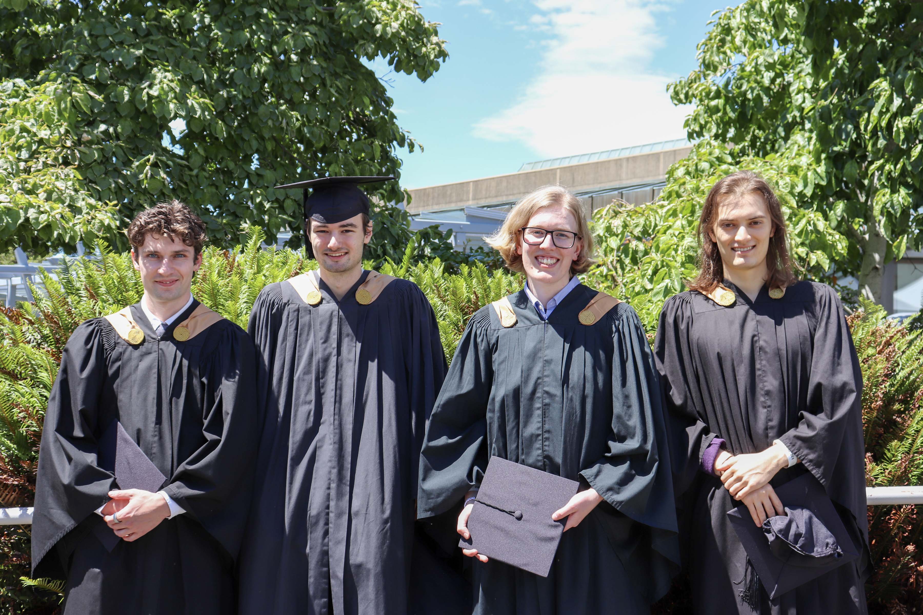 Math students at June 2026 convocation