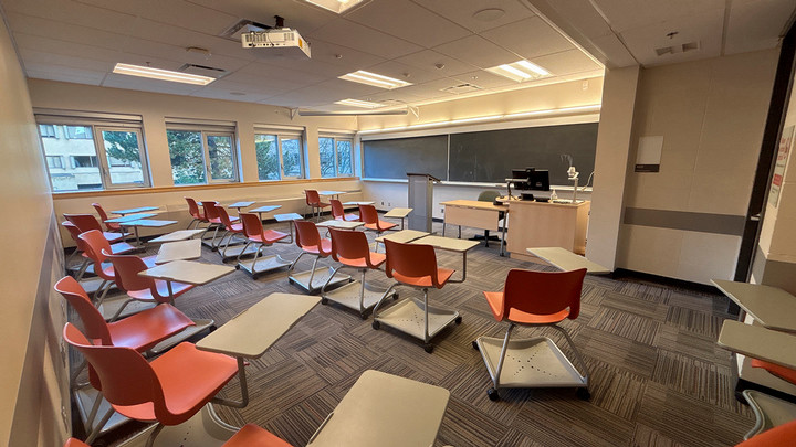 View from the back of the room