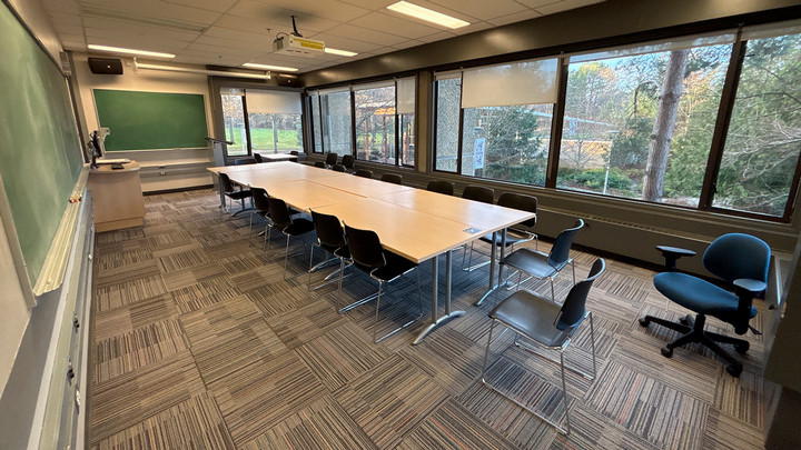 View from the front of the room