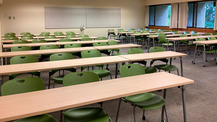 View from the front of the room