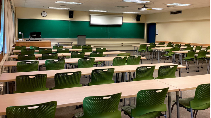 View from the back of the room