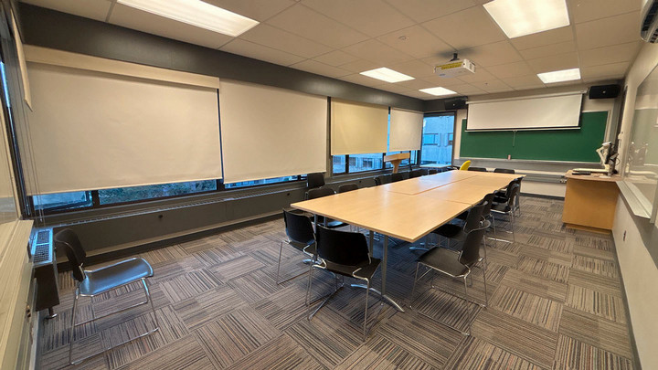 View from the back of the room