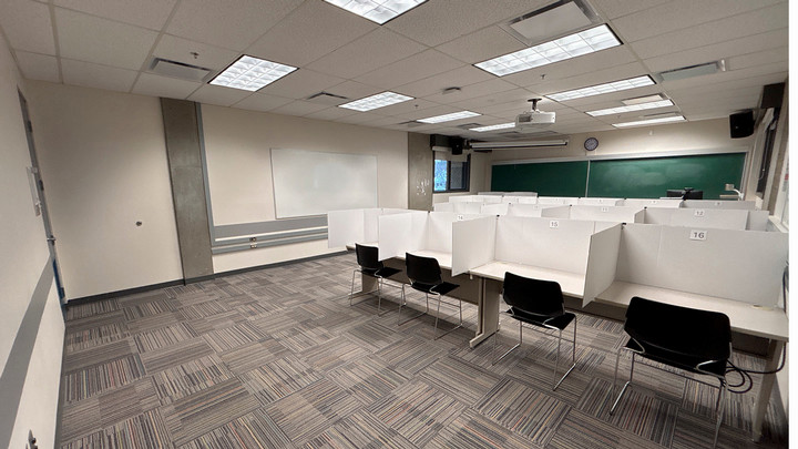 View from the back of the room