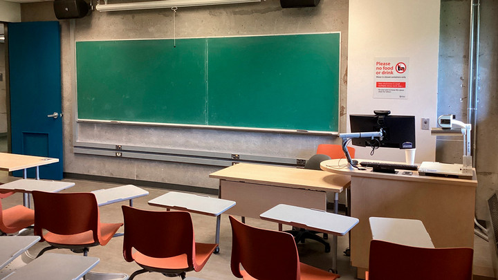 View from the back of the room