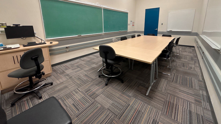 View from the back of the room