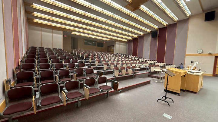 View from the front of the room