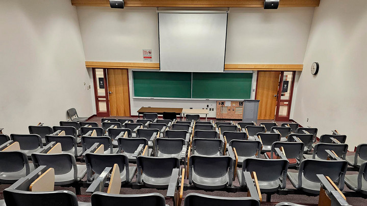View from the back of the room