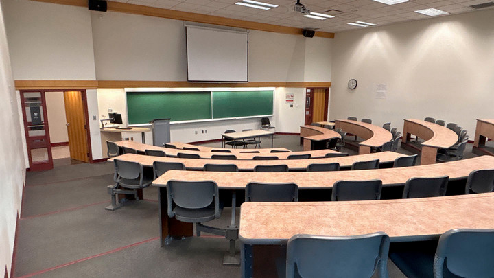 View from the back of the room