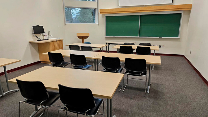 View from the back of the room