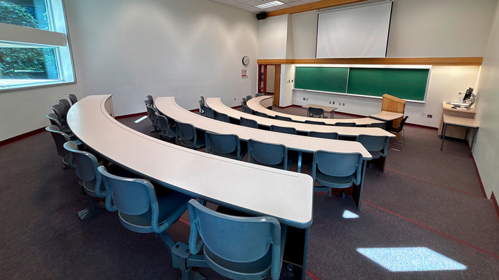 View from the back of the room