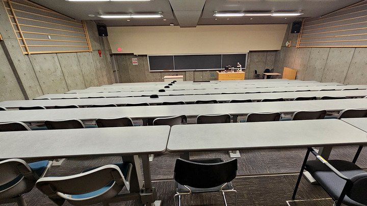 View from the back of the room