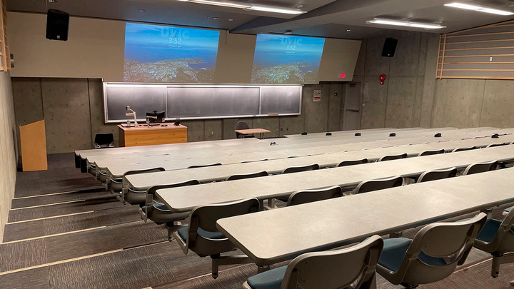 View from the back of the room