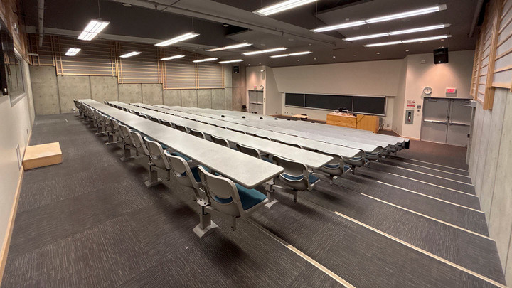 View from the back of the room