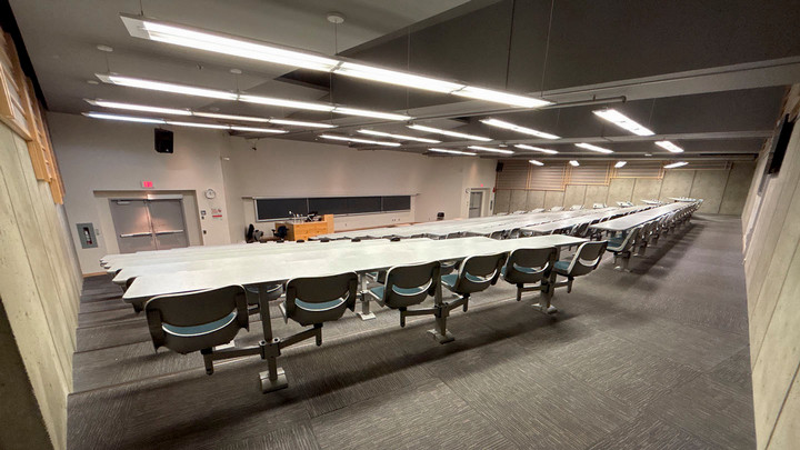 View from the back of the room