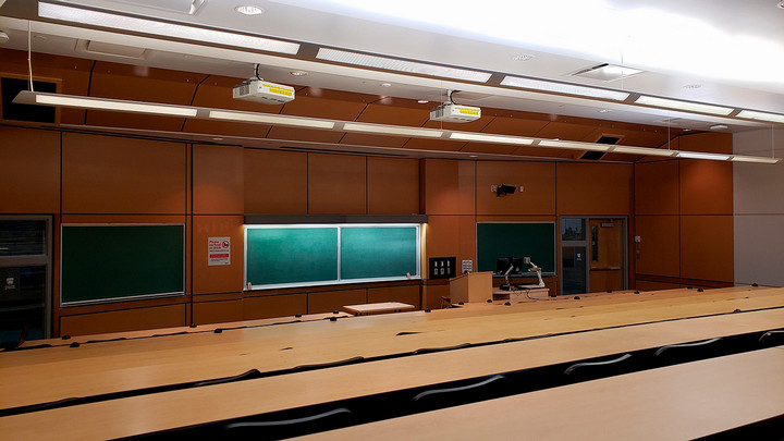 View from the back of the room