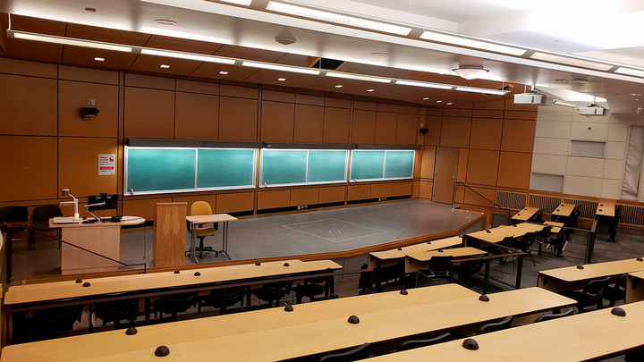 View from the back of the room