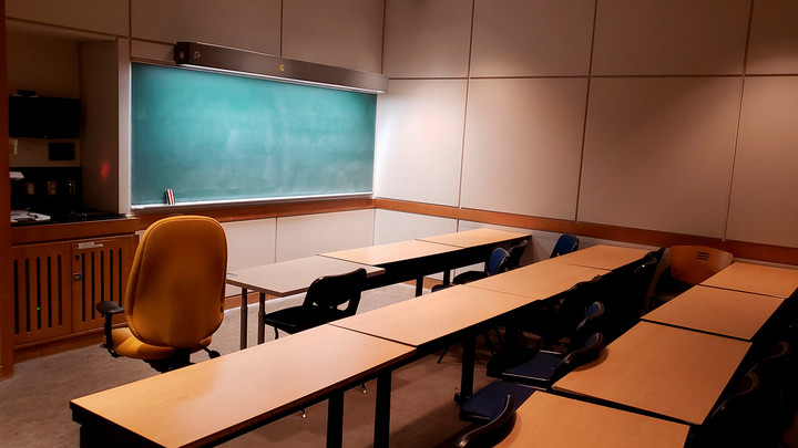 View from the back of the room