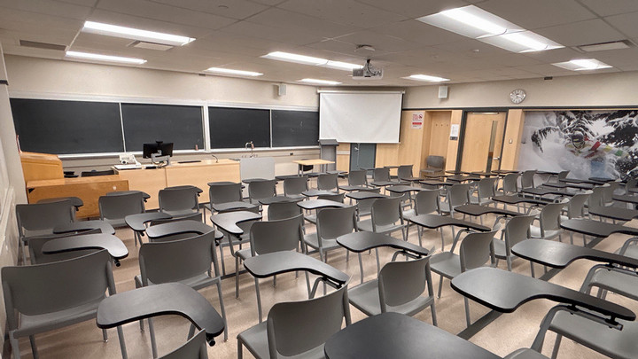 View from the back of the room