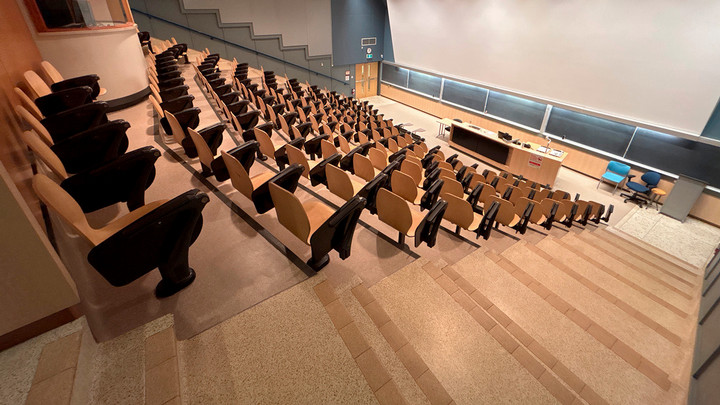View from the back of the room