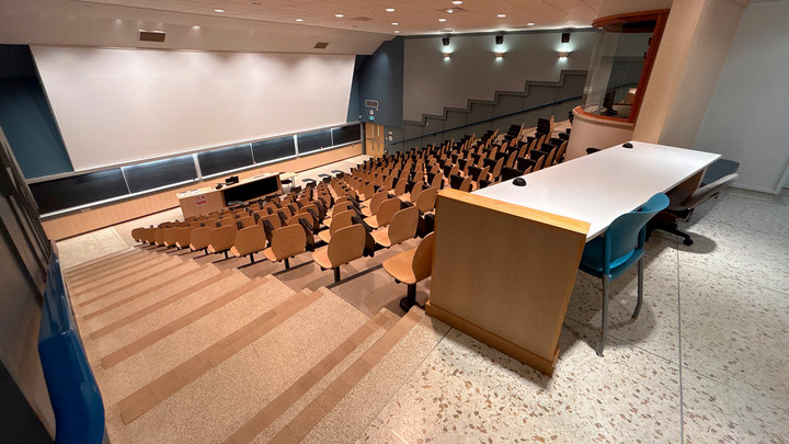 View from the back of the room