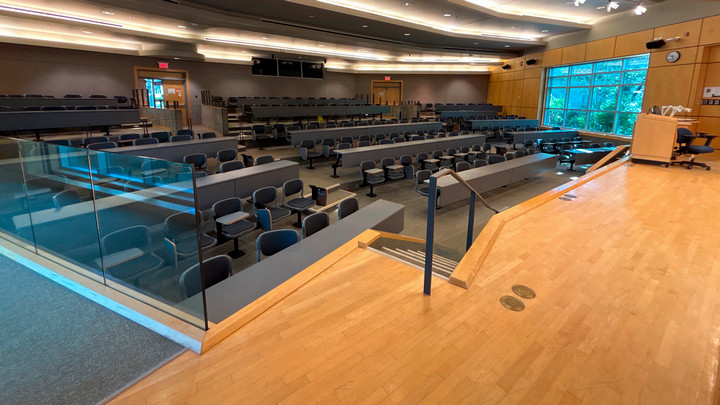 View from the front of the room