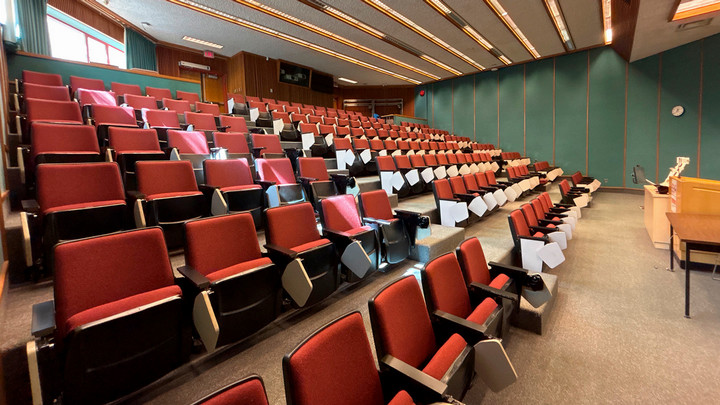 View from the front of the room
