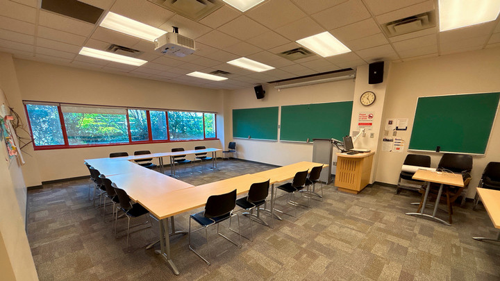 View from the back of the room