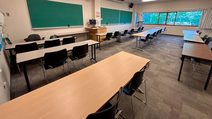 View from the back of the room