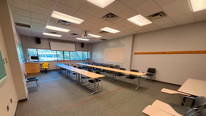 View from the front of the room