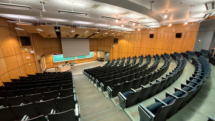 View from the back of the room