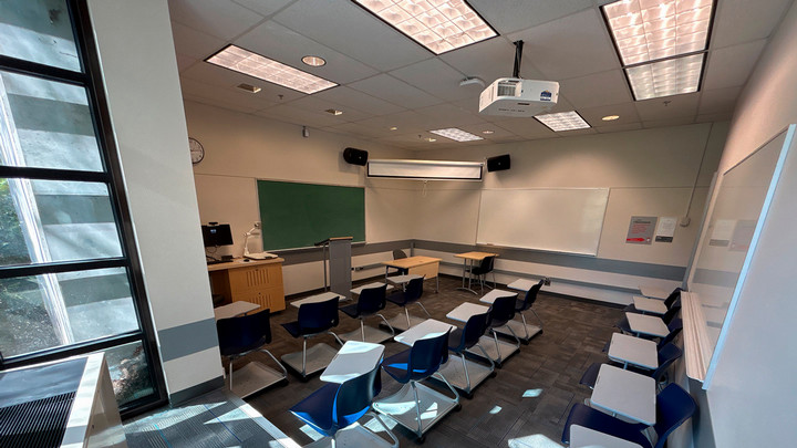View from the back of the room