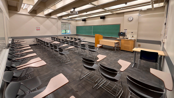 View from the back of the room