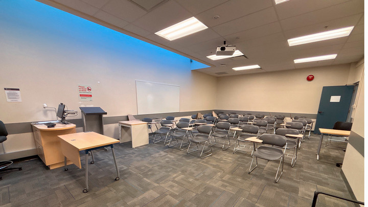 View from the front of the room