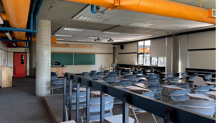 View from the back of the room