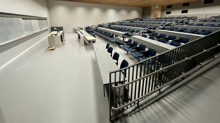 View from the front of the room