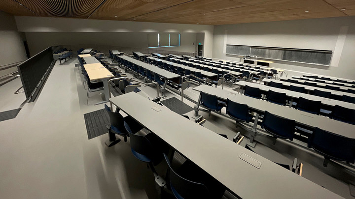 View from the back of the room