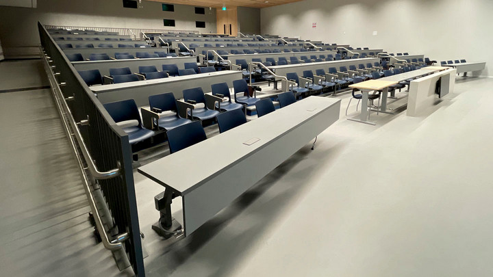 View from the front of the room