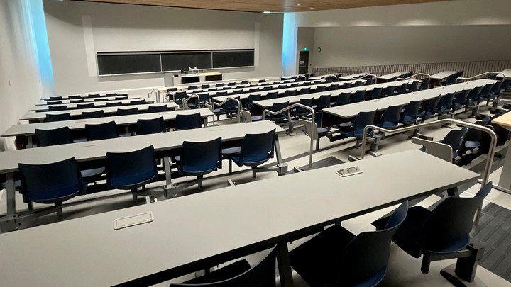 View from the back of the room