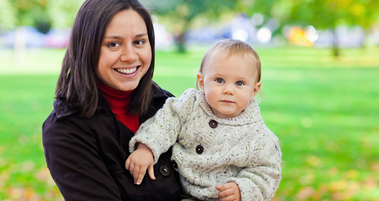 Mother and child