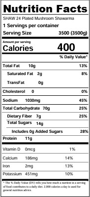 Nutrition Facts