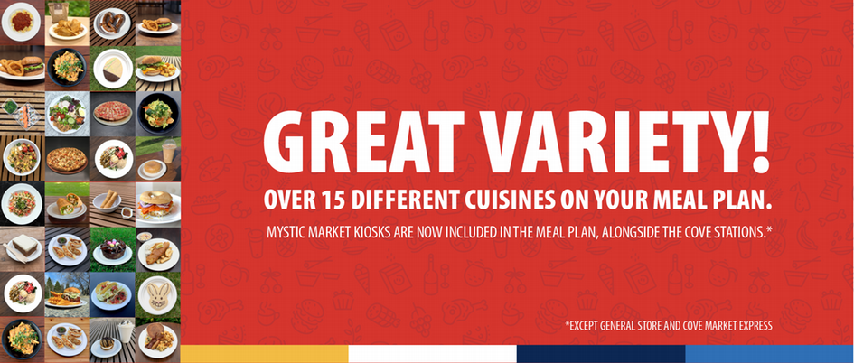 Discover the Variety of Choices in Your Meal Plan!