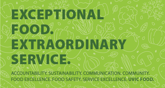 UVic Food Services Vision and Values
