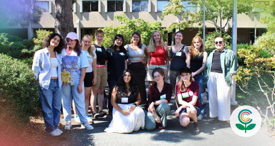 CCC Team smiling outdoors