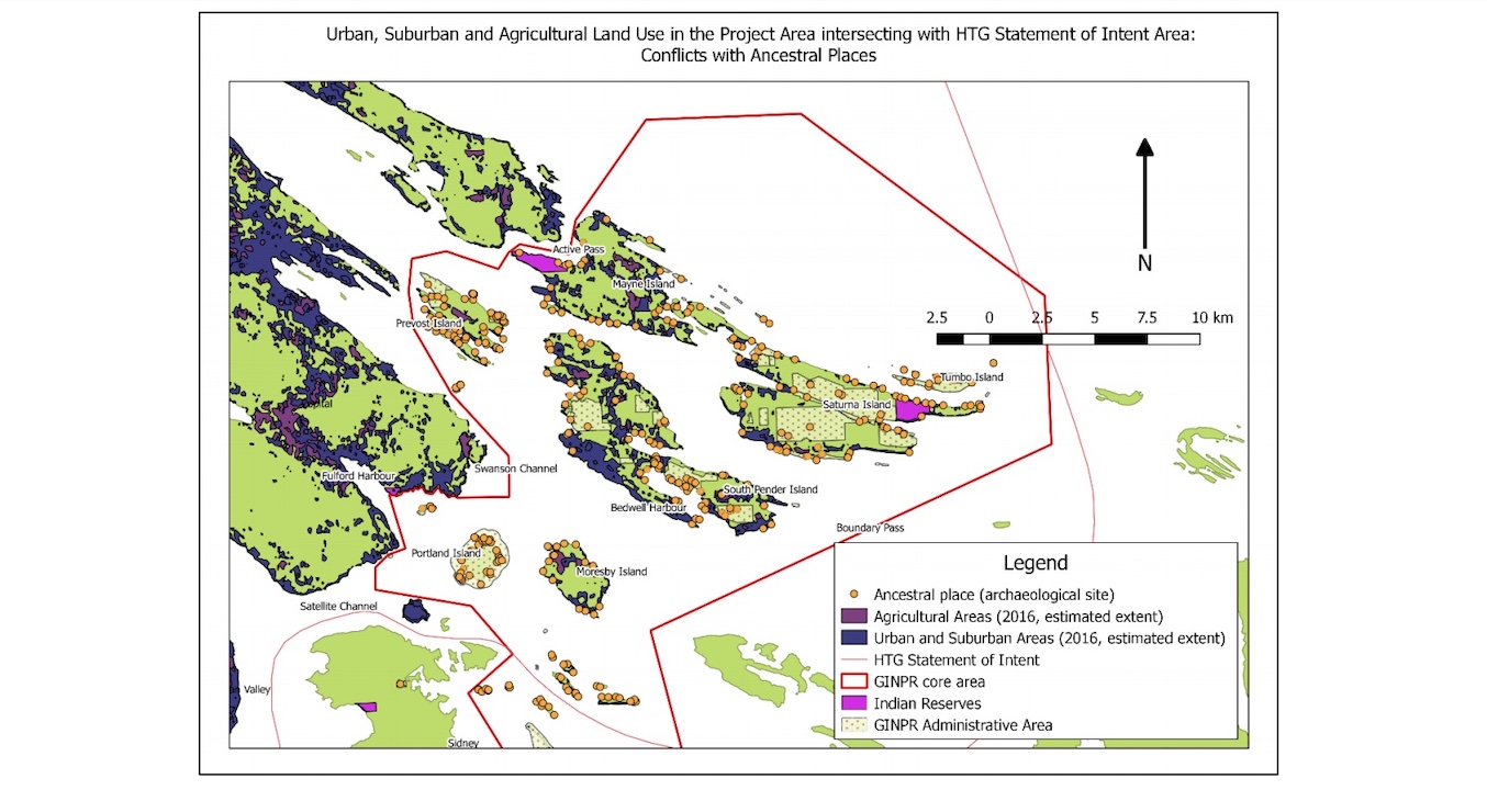 Urban, Suburban and Agricultural Land Use Conflicts with Ancestral Places