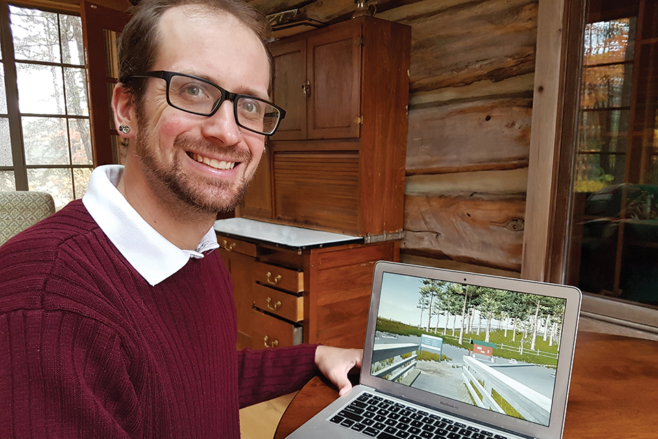Geography PhD creates virtual environment for coastal planning project