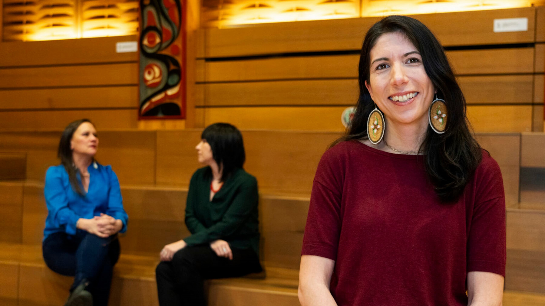 Dr. Hōkūlani Aikau, Dr. Kelly Aguirre, Dr. Gina Starblanket