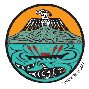 School of Indigenous Governance logo designed by Charles W. Elliott