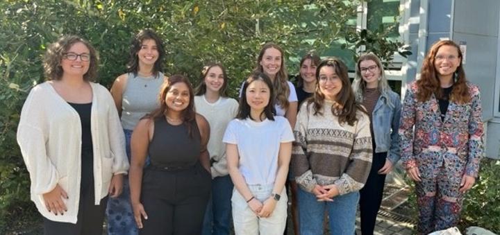 Photo of 2023 incoming grad students