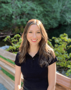 Picture of UVic student Christina Robillard.