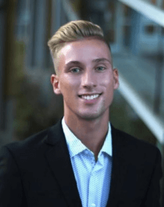 Picture of UVic student Cole Kennedy.